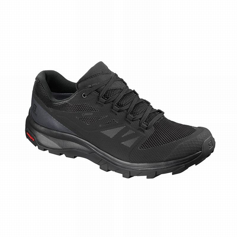 Salomon OUTLINE GORE-TEX Zapatillas Trekking Hombre - Negras - Colombia (91023-YQRT)